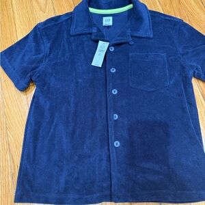 GAP Dark Blue Short Sleeve Shirt